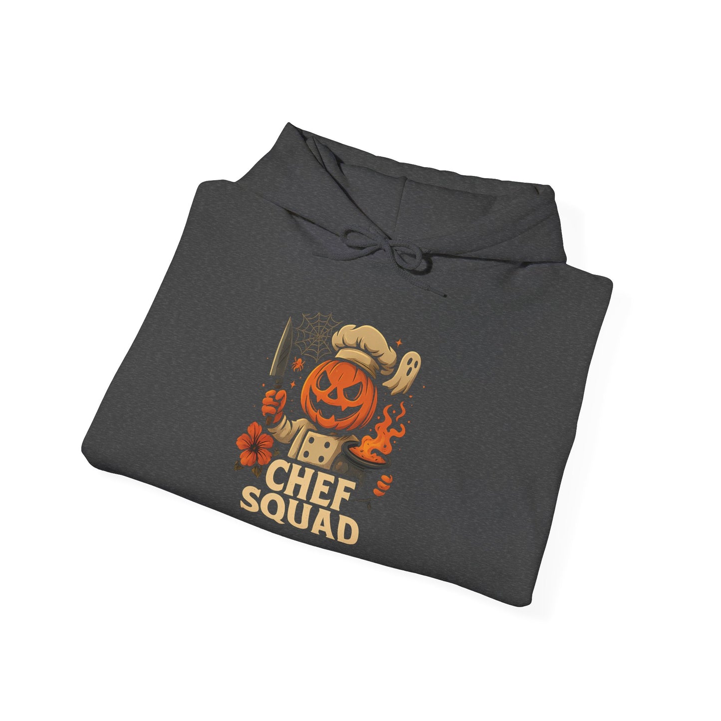 Halloween Chef Squad Hoodie - Cozy Fall Sweatshirt for Culinary Lovers, Autumn Gift, Kitchen Fun, Halloween Party Attire, Unisex